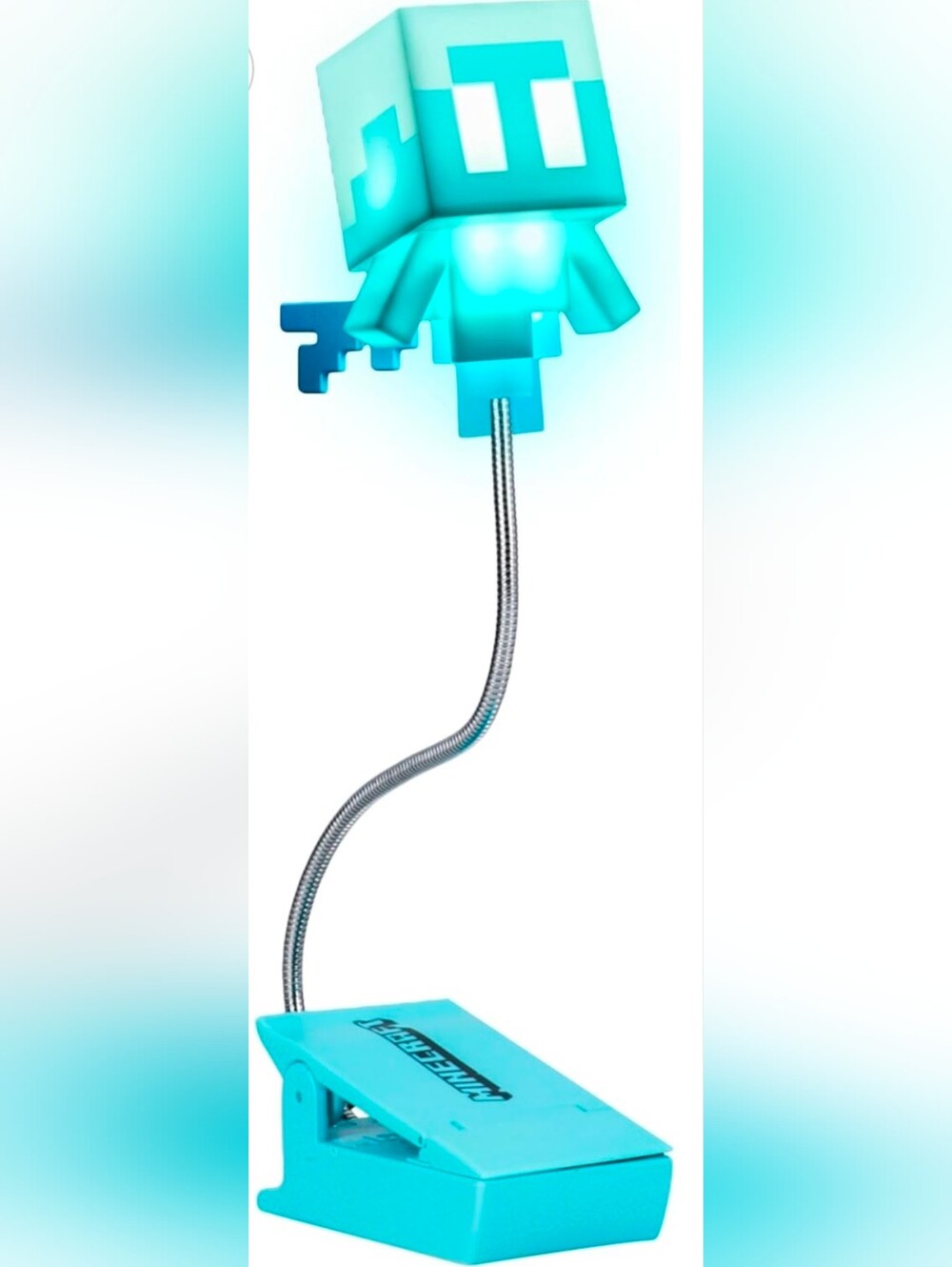 Minecraft Blue LED Clip-On Light